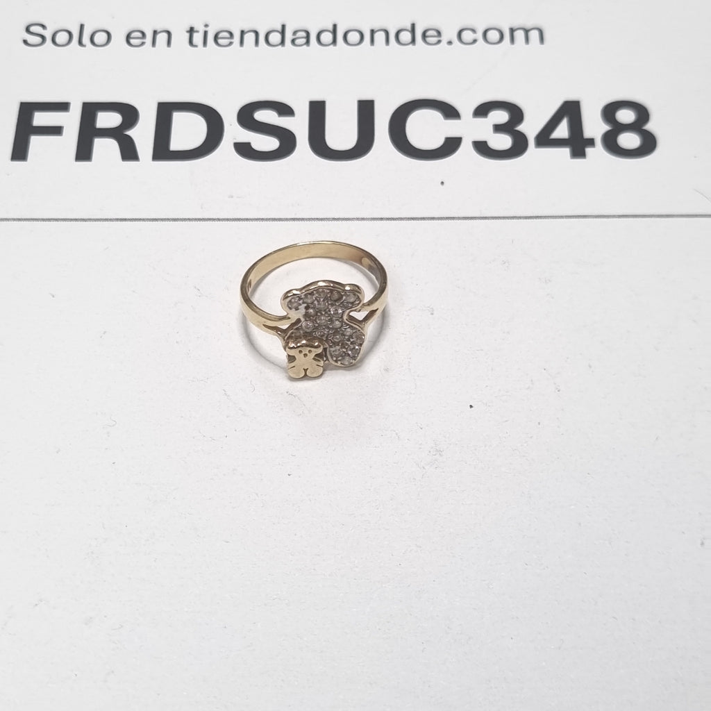 ANILLO ORO 14 K 2.8 GRMS (SEMINUEVO)