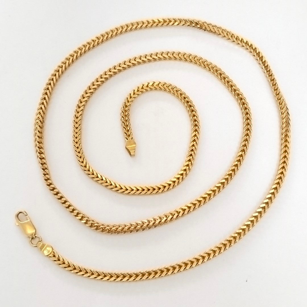 CADENA ORO 21 K 45.9 GRMS (SEMINUEVO)