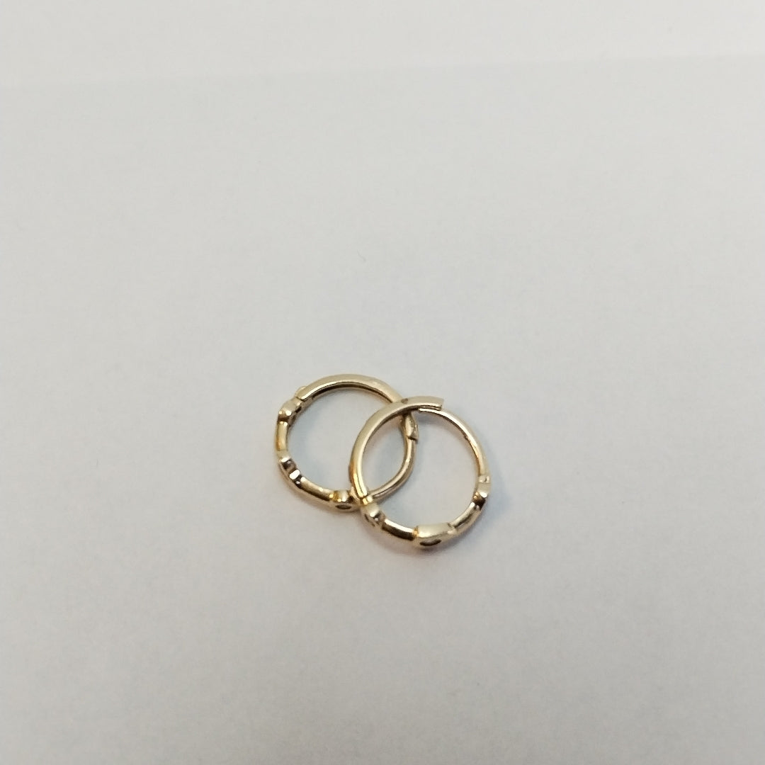 ARRACADAS PAR ORO 14 K 1,30 GRMS (SEMINUEVO)