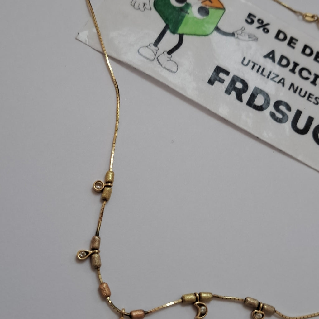 GARGANTILLA ORO 14 K 4,30 GRMS (SEMINUEVO)