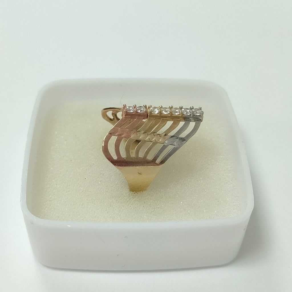 ANILLITO ORO,ORO COMBINADO 14 K 4,40 GRMS (SEMINUEVO)