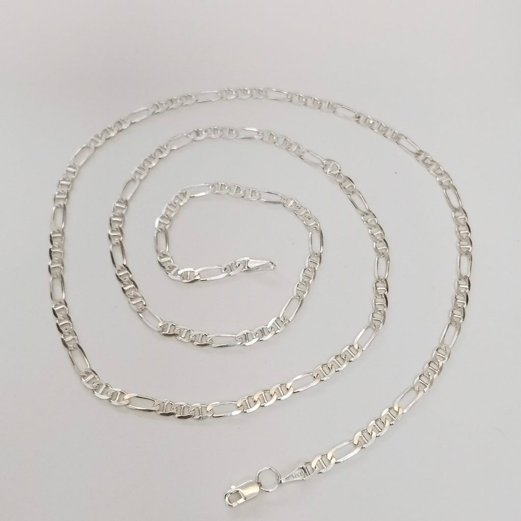 CADENA TEJIDO 3X1 PLATA .925 60 CM 8.3 GR (NUEVO)