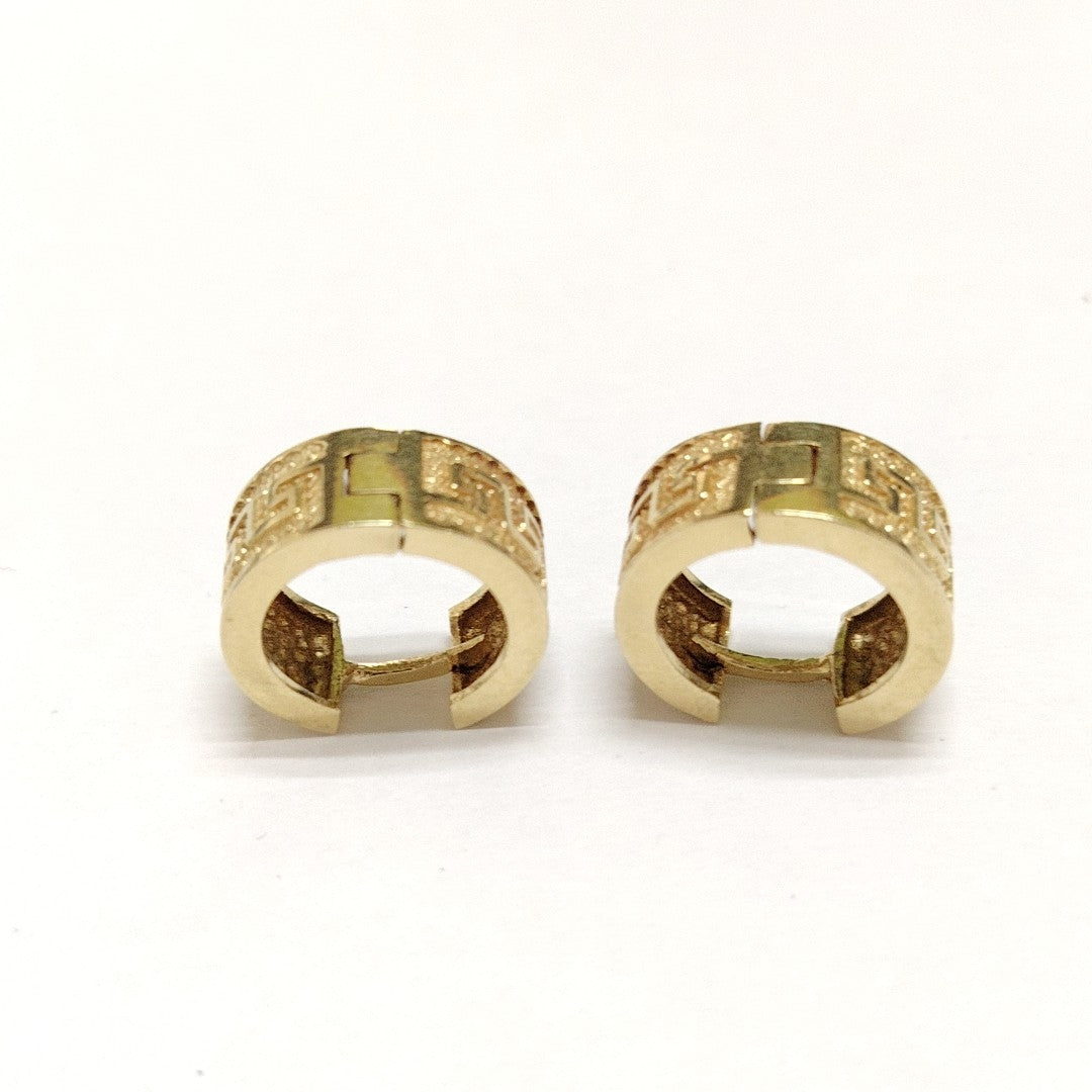 ARETES PAR ORO 14 K 6.4 GRMS (SEMINUEVO)
