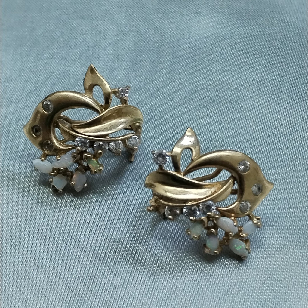 ARETES PAR ORO 10 K 5.1 GRMS (SEMINUEVO)