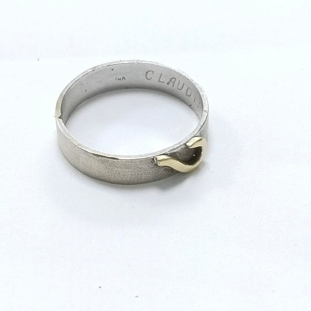ANILLO ORO 14 K 4.7 GRMS (SEMINUEVO)