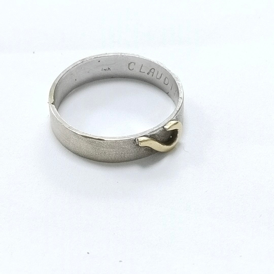 ANILLO ORO 14 K 4.7 GRMS (SEMINUEVO)