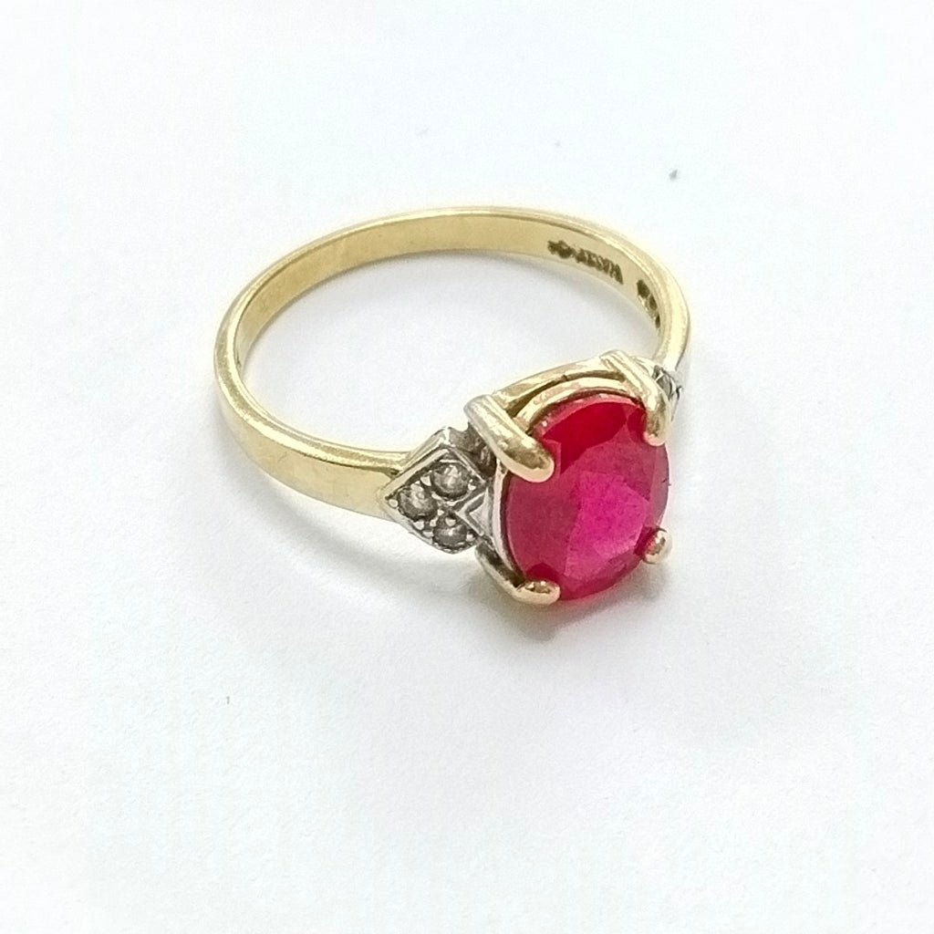 ANILLO ORO 14 K 2.9 GRMS (SEMINUEVO)