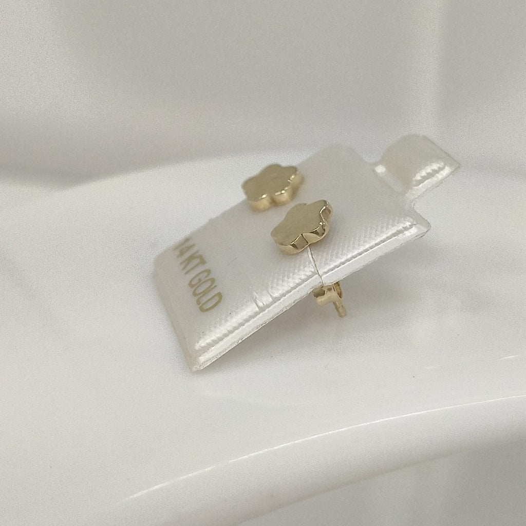 BROQUELES ORO 14K 1 (NUEVO)