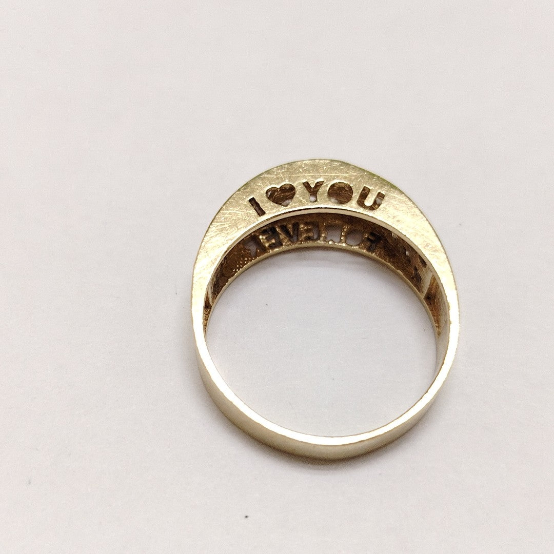 ANILLO ORO 14 K 4.5 GRMS (SEMINUEVO)
