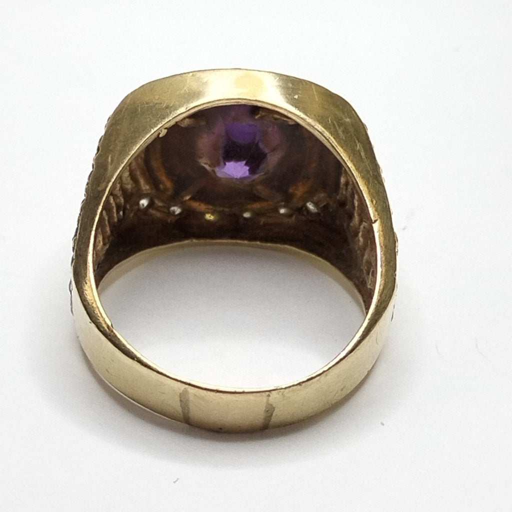 ANILLO ORO 12 K 13.2 GRMS (SEMINUEVO)