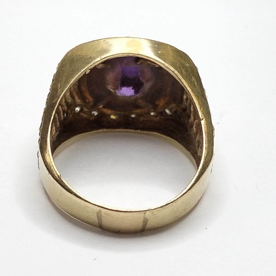 ANILLO ORO 12 K 13.2 GRMS (SEMINUEVO)
