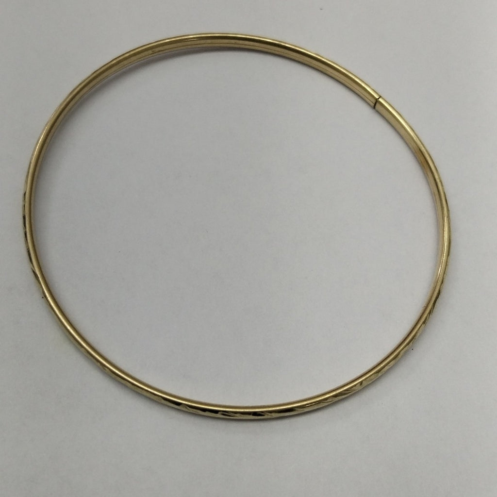 PULSERA RIGIDA ORO 10 K 3,10 GRMS (SEMINUEVO)