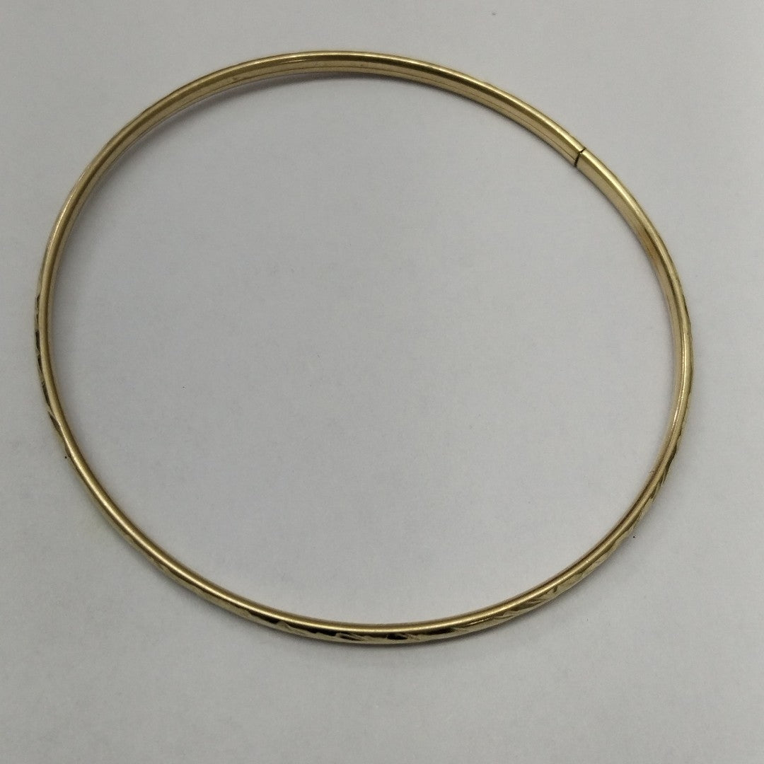 PULSERA RIGIDA ORO 10 K 3,10 GRMS (SEMINUEVO)