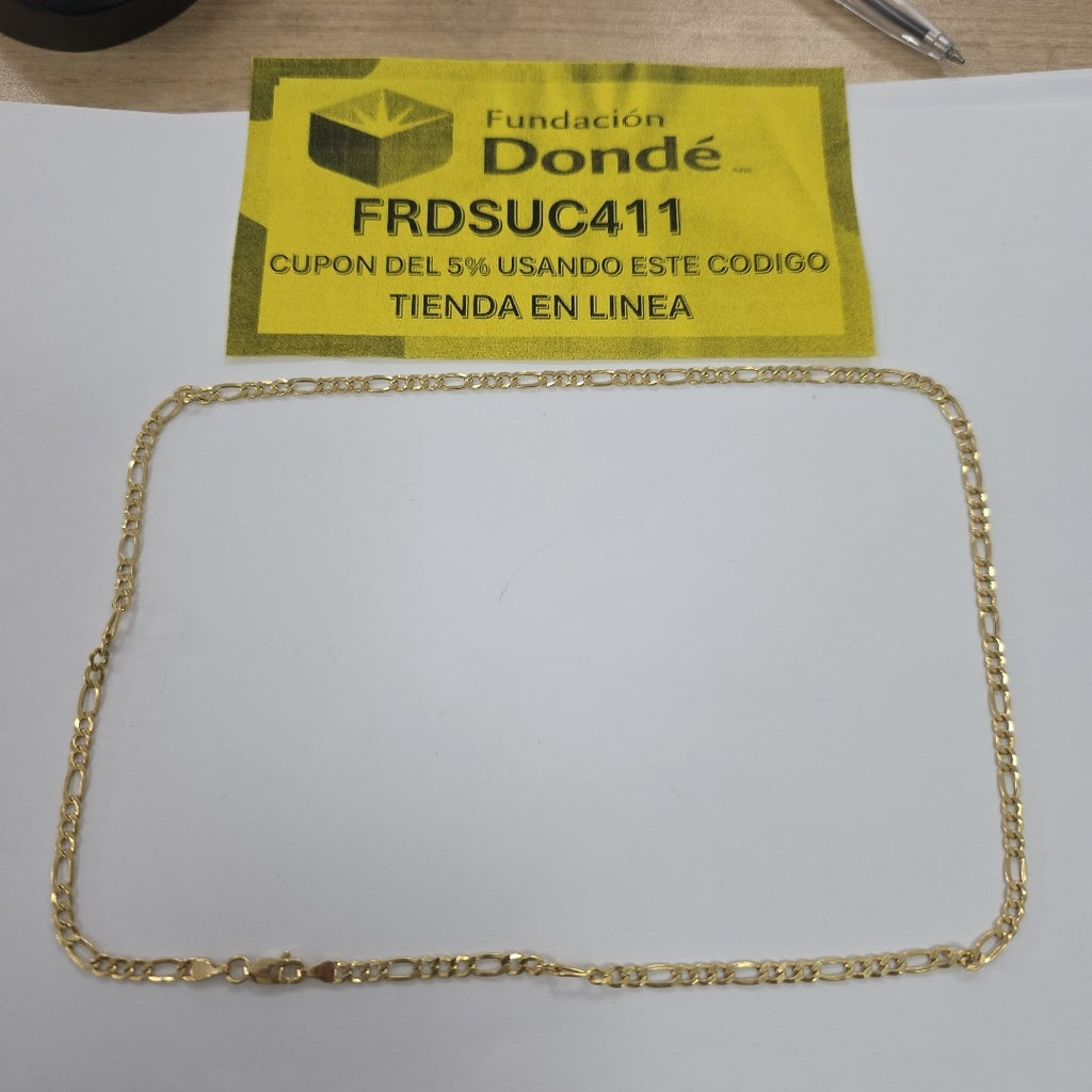 CADENA ORO 14 K 4,60 GRMS (SEMINUEVO)