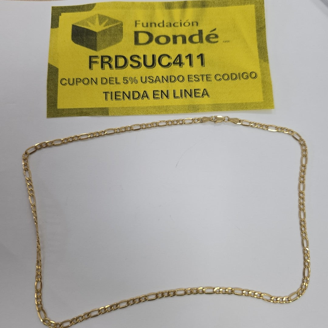 CADENA ORO 14 K 3,50 GRMS (SEMINUEVO)
