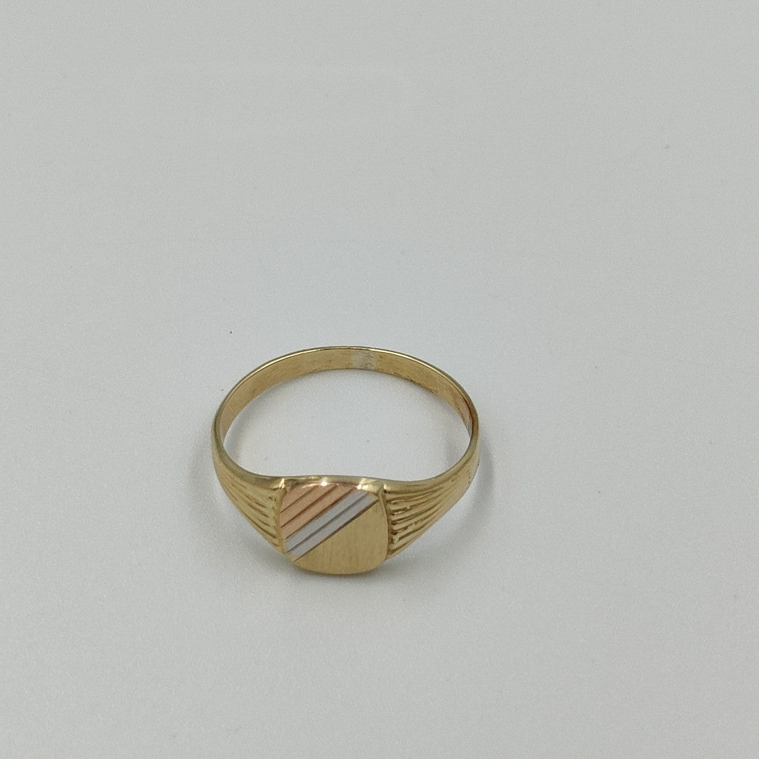 ANILLO ORO,ORO COMBINADO 14 K 2,40 GRMS (SEMINUEVO)