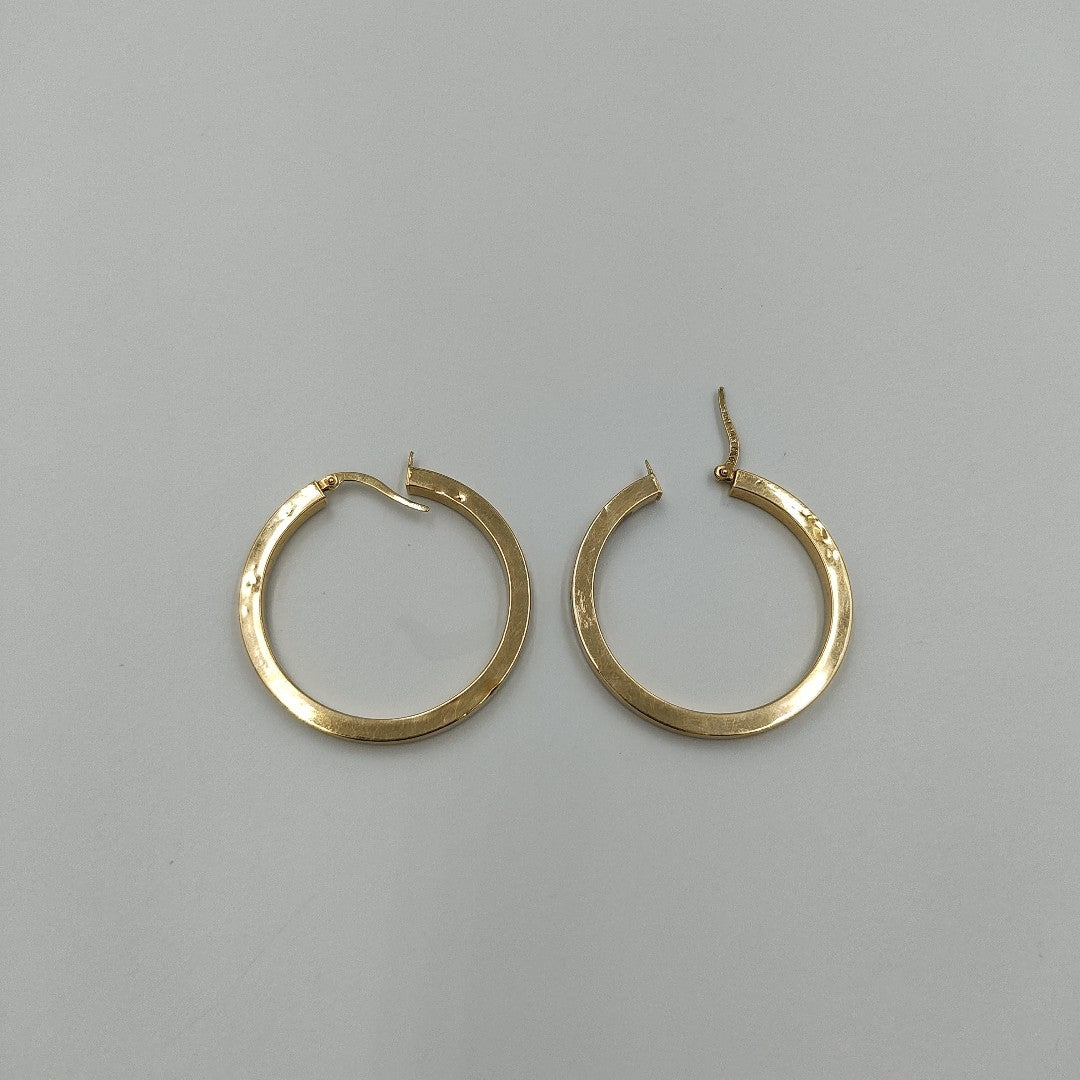 ARRACADAS PAR ORO 14 K 3,00 GRMS (SEMINUEVO)