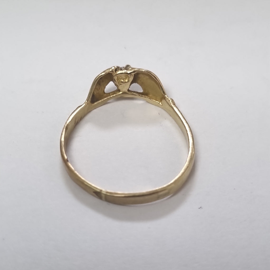 ANILLO ORO 14 K 1.6 GRMS (SEMINUEVO)