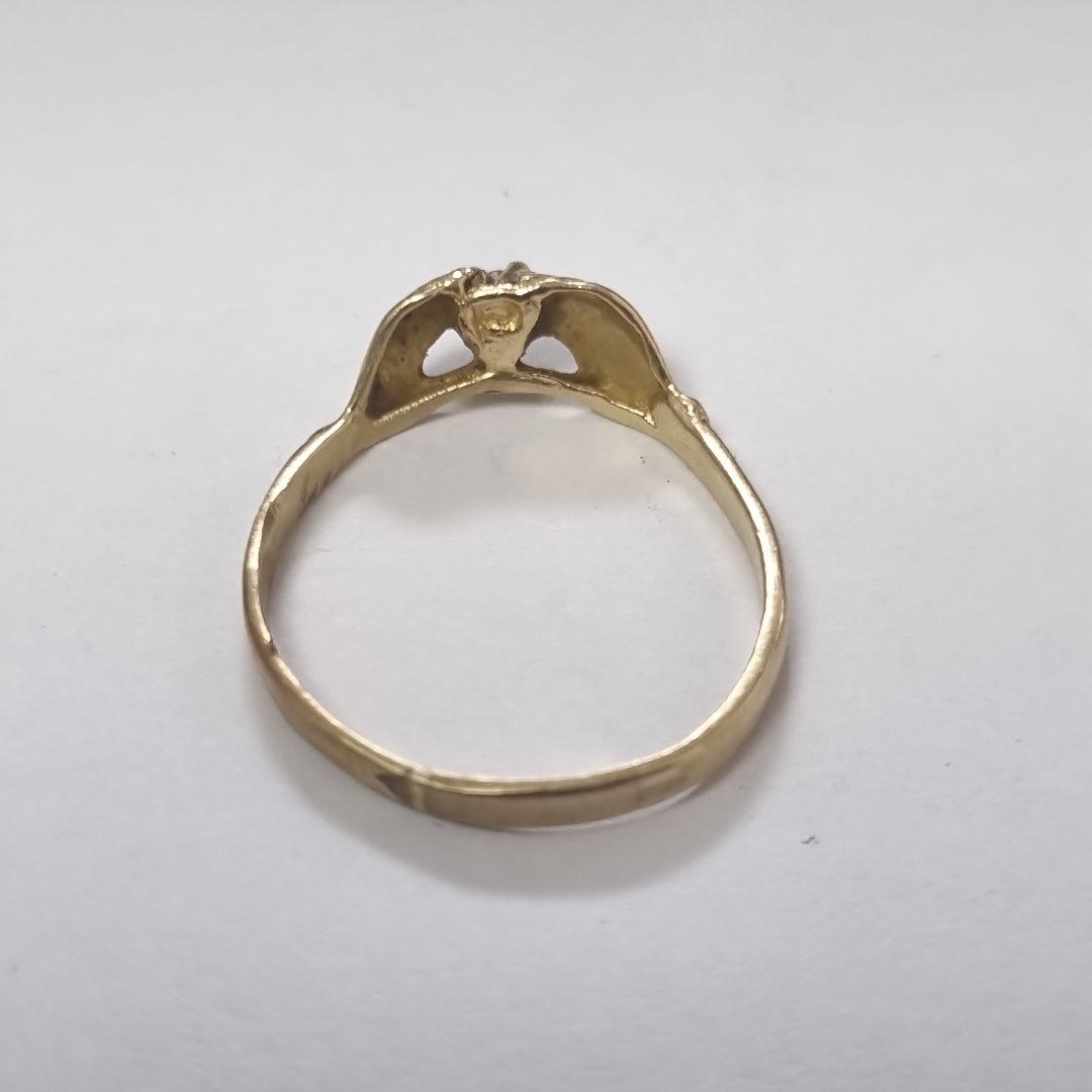 ANILLO ORO 14 K 1.6 GRMS (SEMINUEVO)