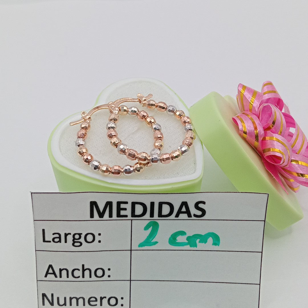 ARRACADAS PAR ORO 10 K 2.9 GRMS (SEMINUEVO)