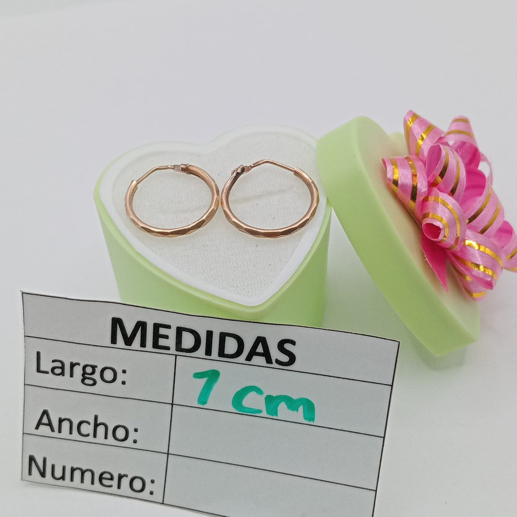 ARRACADAS PAR ORO 8 K 0,90 GRMS (SEMINUEVO)