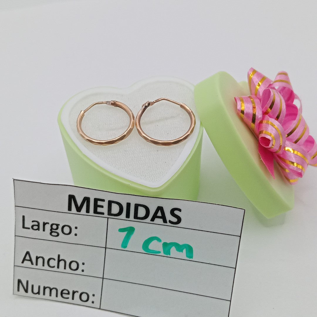 ARRACADAS PAR ORO 8 K 0,90 GRMS (SEMINUEVO)