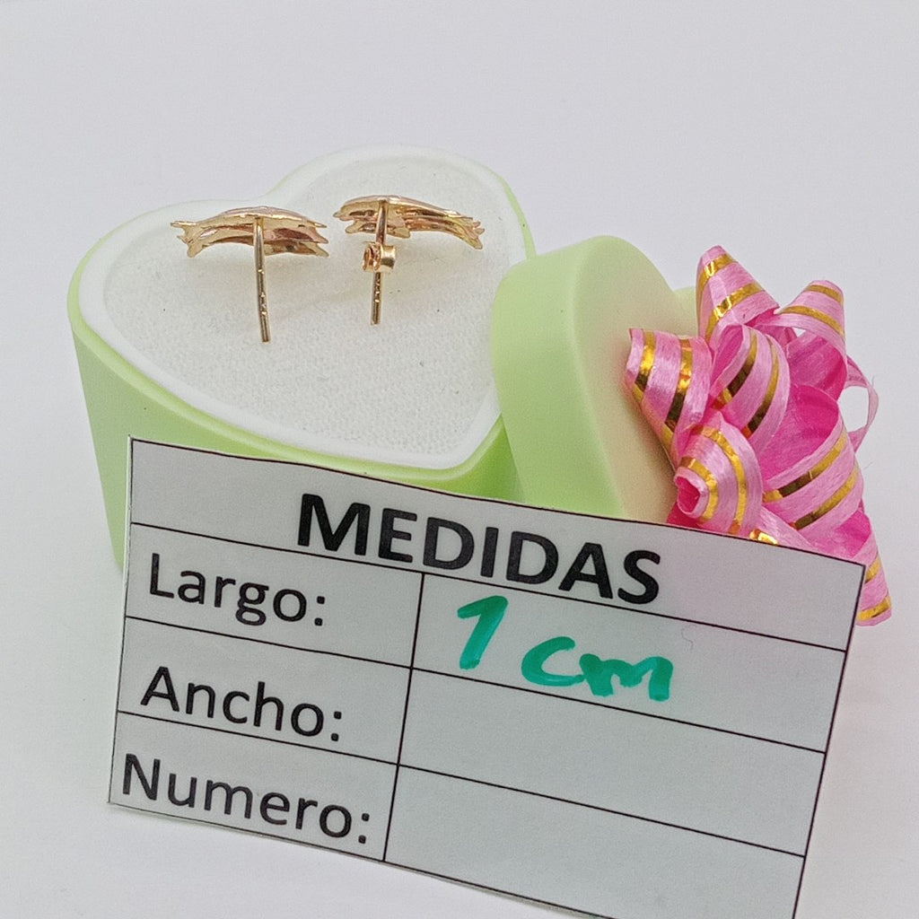BROQUELES PAR ORO 10 K 0,90 GRMS (SEMINUEVO)