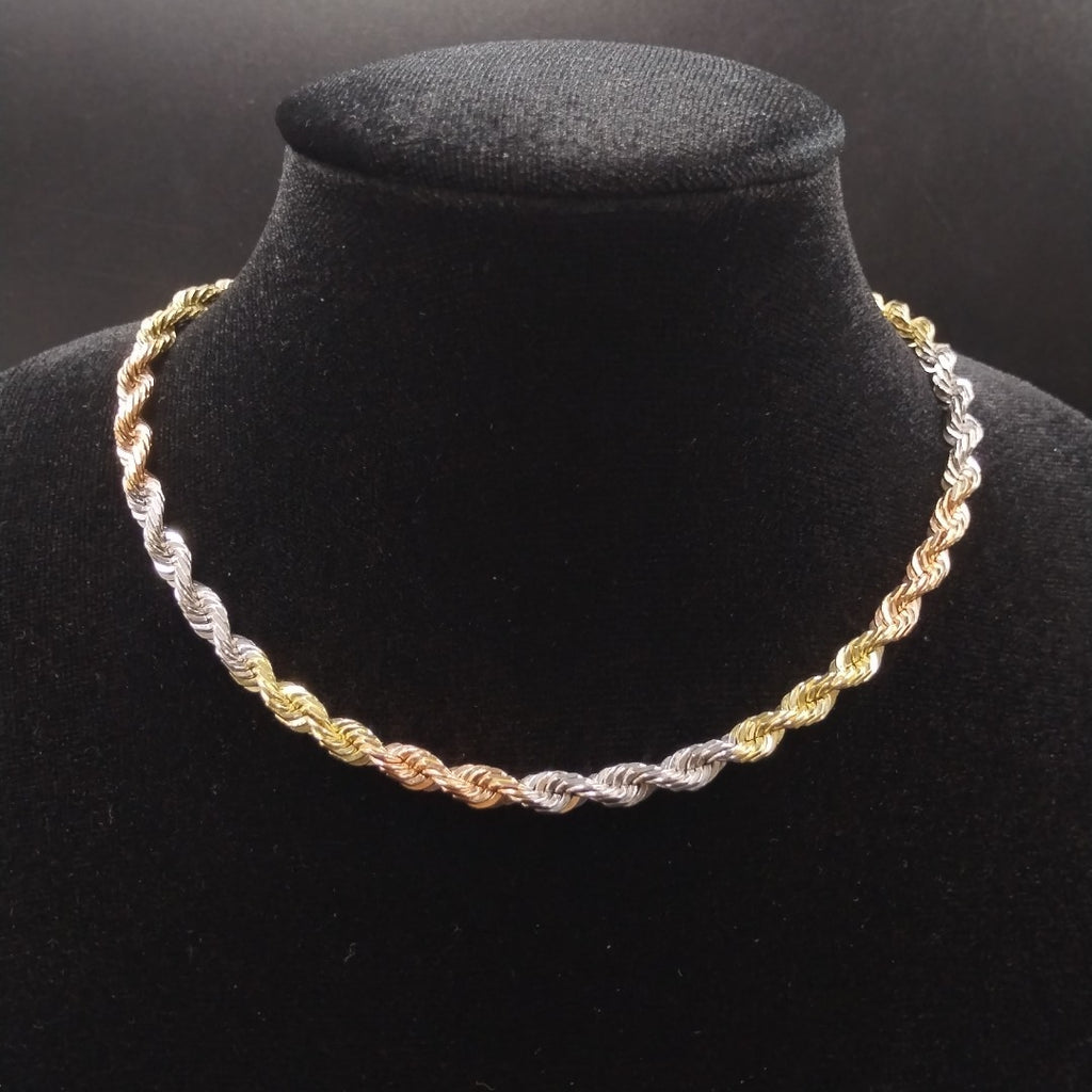 CADENA ORO,ORO COMBINADO 14 K 55,60 GRMS (SEMINUEVO)