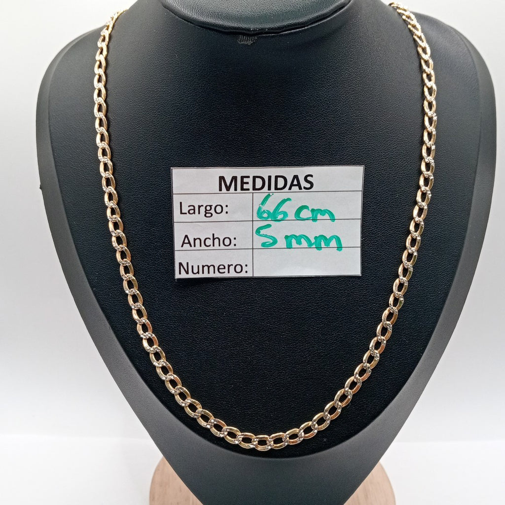 CADENA ORO, RODIADO 14 K 11.2 GRMS (SEMINUEVO)