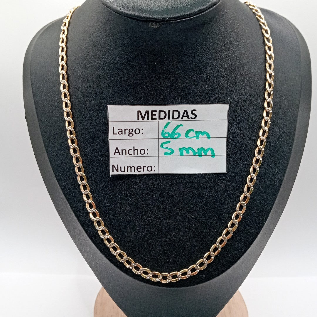 CADENA ORO, RODIADO 14 K 11.2 GRMS (SEMINUEVO)