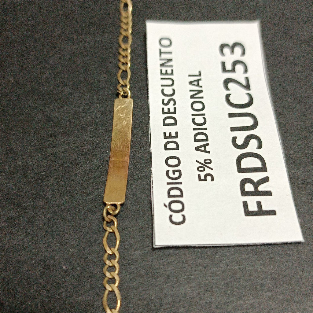 ESCLAVA ORO 10 K 1.5 GRMS (SEMINUEVO)