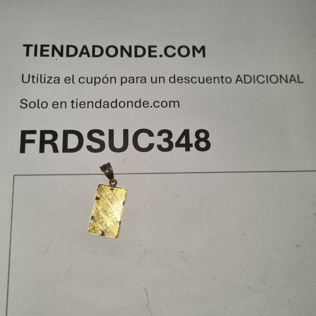 DIJE ORO 14 K 2,50 GRMS (SEMINUEVO)