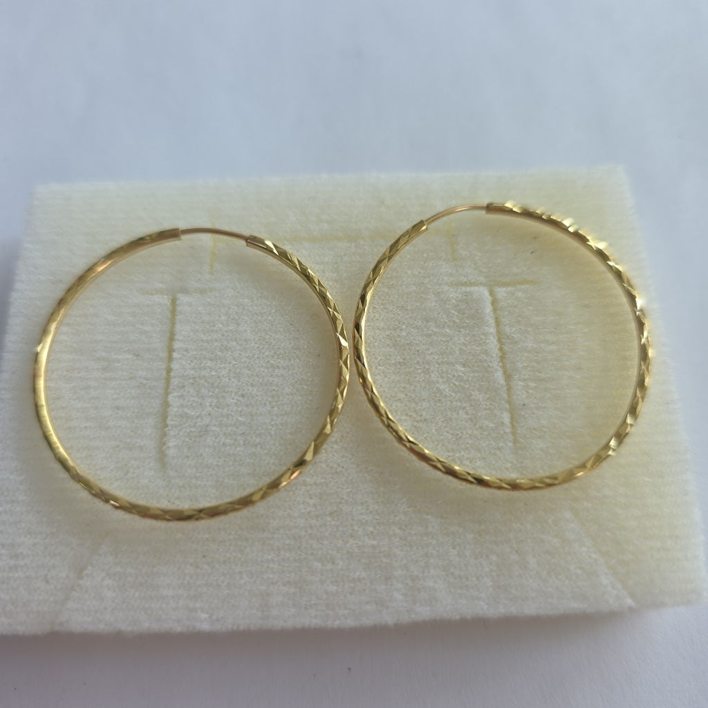 ARRACADAS PAR ORO 10 K 2 GRMS (SEMINUEVO)