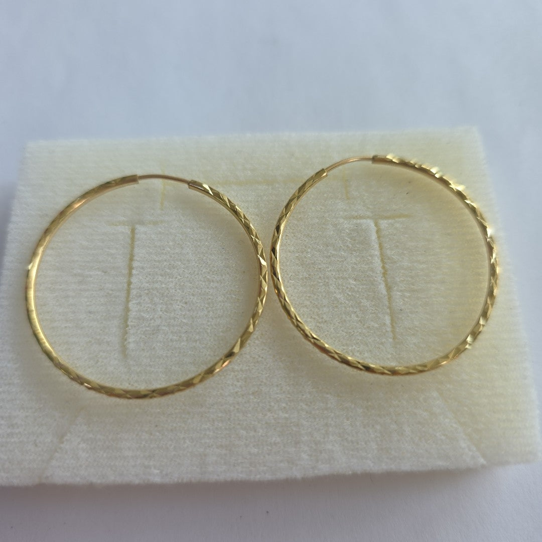 ARRACADAS PAR ORO 10 K 2 GRMS (SEMINUEVO)