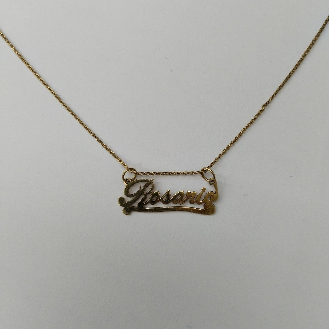 GARGANTILLA ORO 14 K 1.8 GRMS (SEMINUEVO)