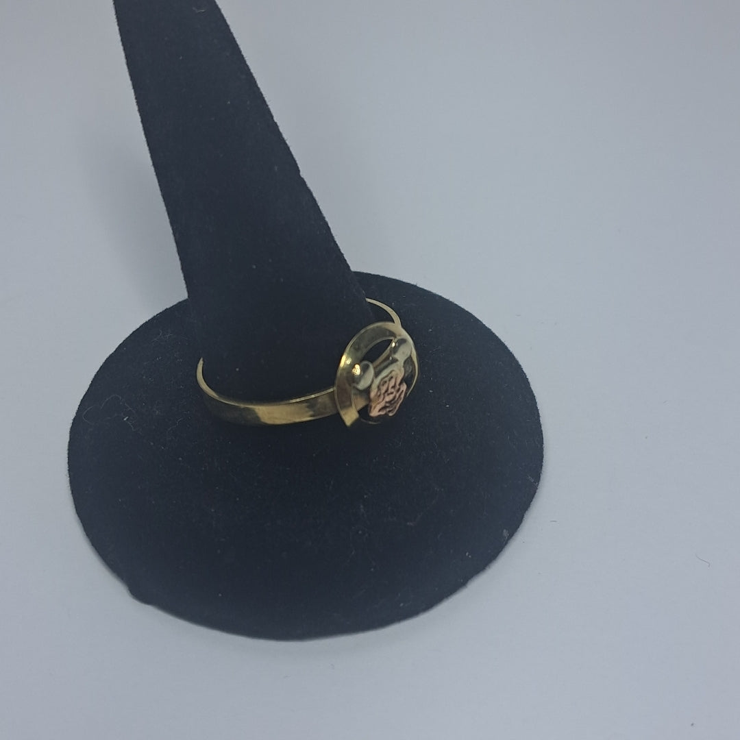 ANILLO ORO 10 K 1,60 GRMS (SEMINUEVO)