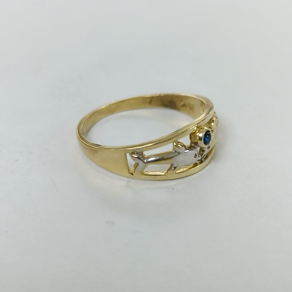 ANILLITO ORO 14 K 2.5 GRMS (SEMINUEVO)