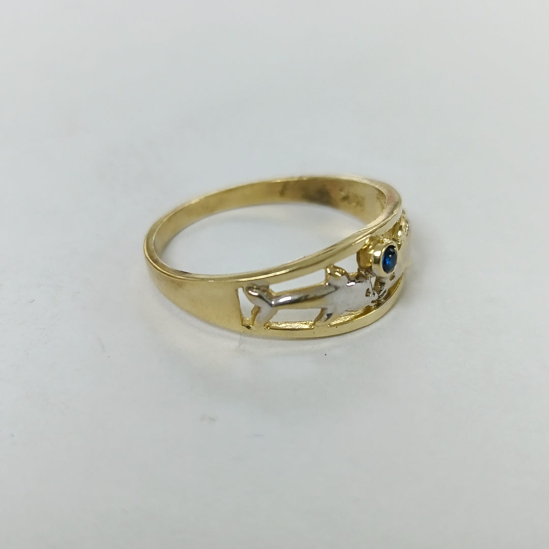ANILLITO ORO 14 K 2.5 GRMS (SEMINUEVO)