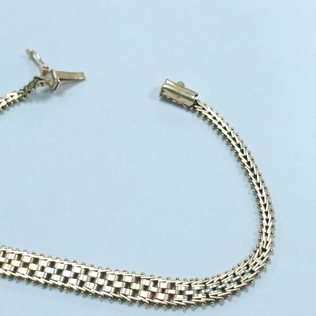 PULSERA ORO 14 K 8.7 GRMS (SEMINUEVO)