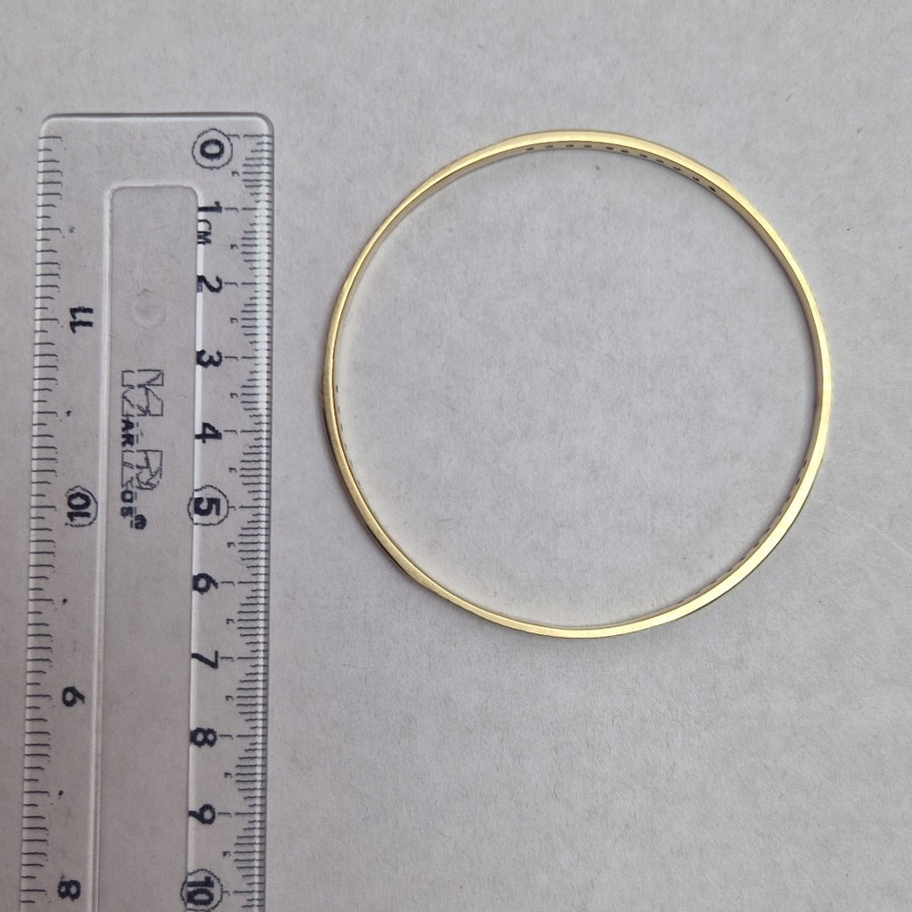 PULSERA RIGIDA ORO 14 K 11.6 GRMS (SEMINUEVO)