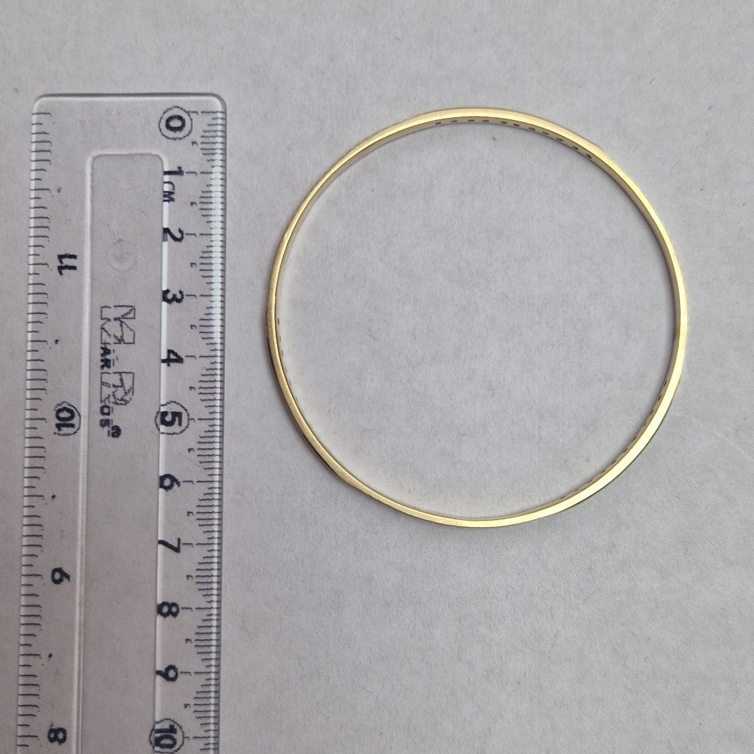 PULSERA RIGIDA ORO 14 K 11.6 GRMS (SEMINUEVO)