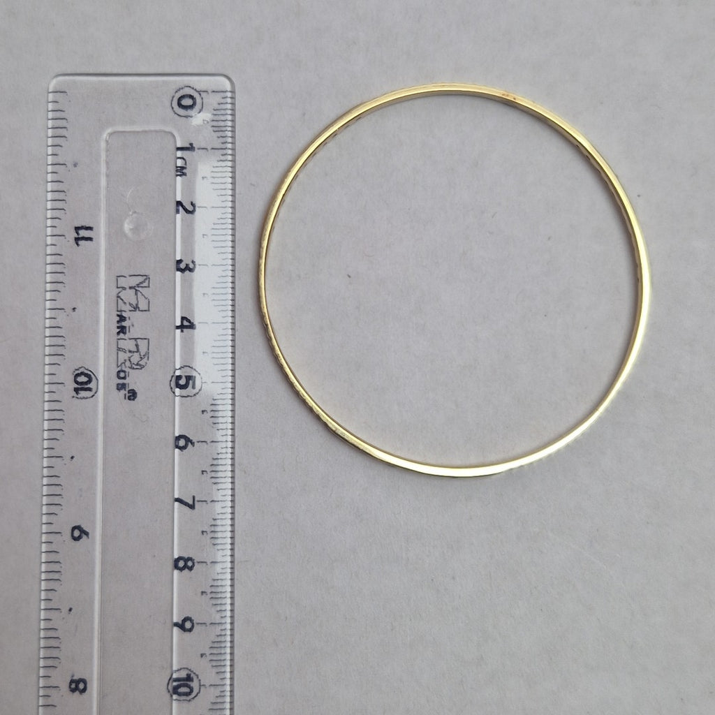 PULSERA RIGIDA ORO 14 K 11.2 GRMS (SEMINUEVO)