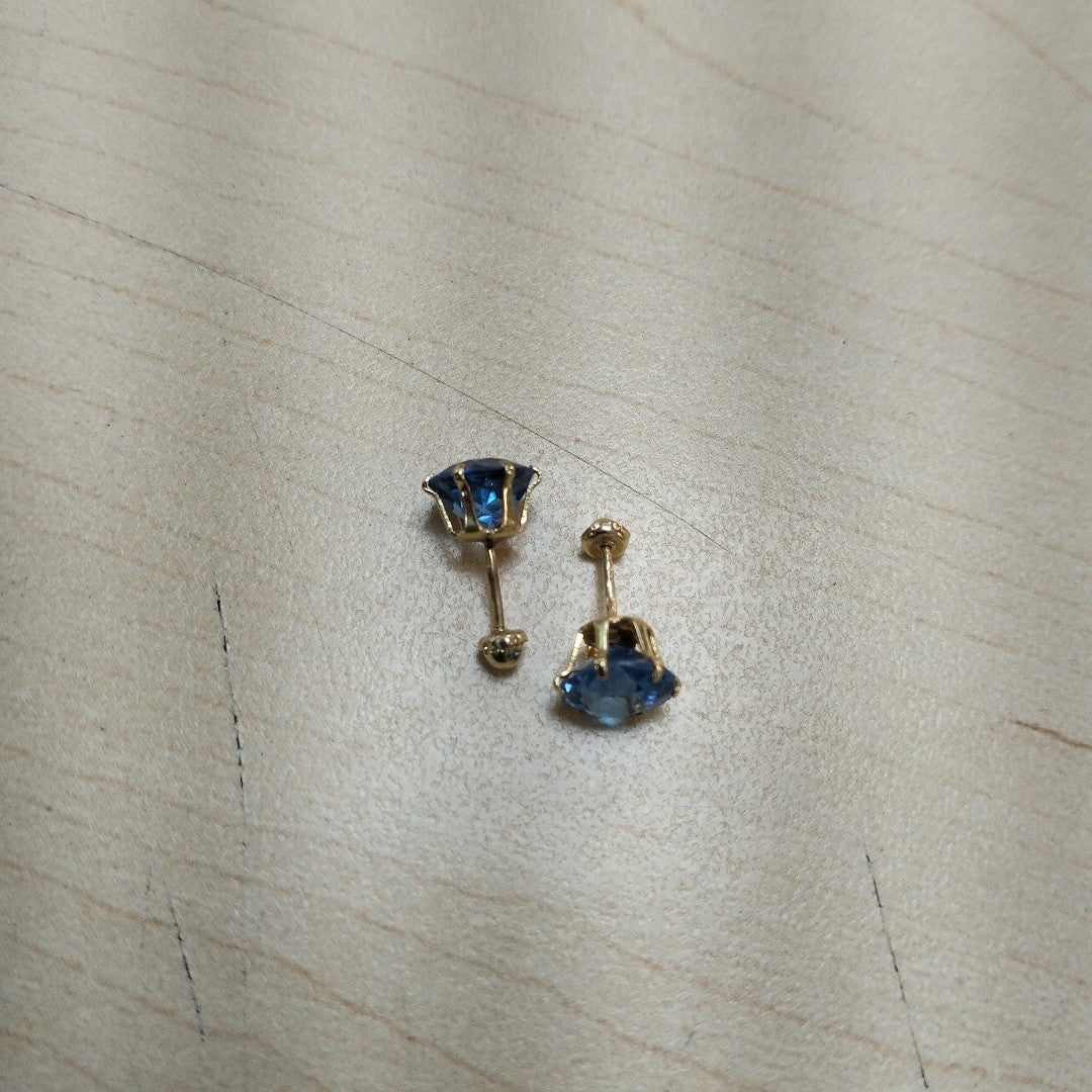 BROQUELES PAR ORO 14 K 1 GRMS (SEMINUEVO)