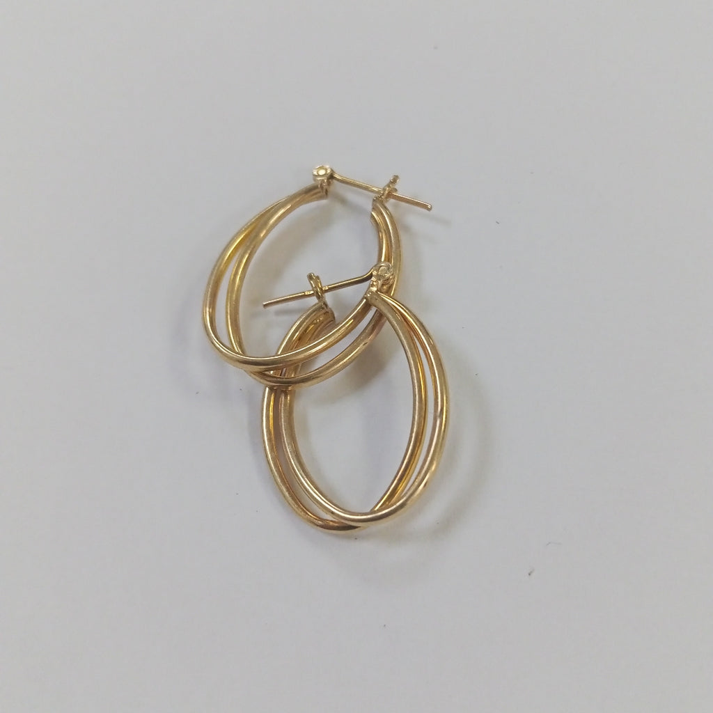 ARRACADAS PAR ORO 10 K 2.4 GRMS (SEMINUEVO)