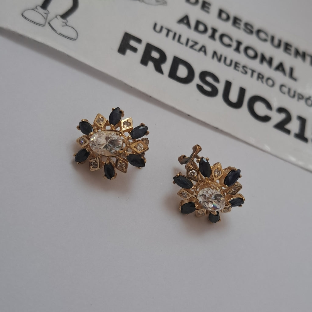 ARETES PAR ORO 10 K 6.1 GRMS (SEMINUEVO)