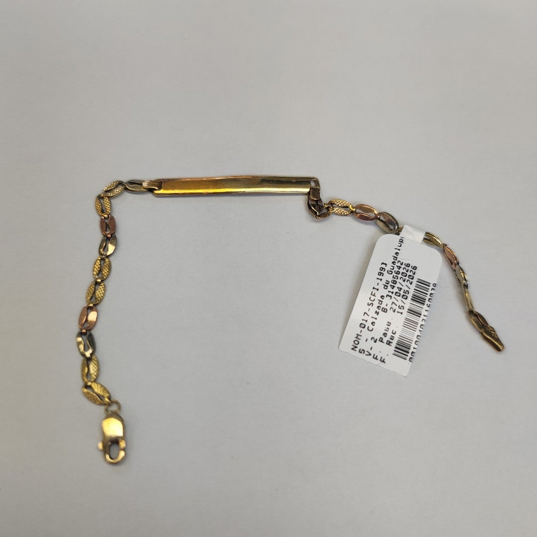 ESCLAVA ORO 14 K 3.6 GRMS (SEMINUEVO)