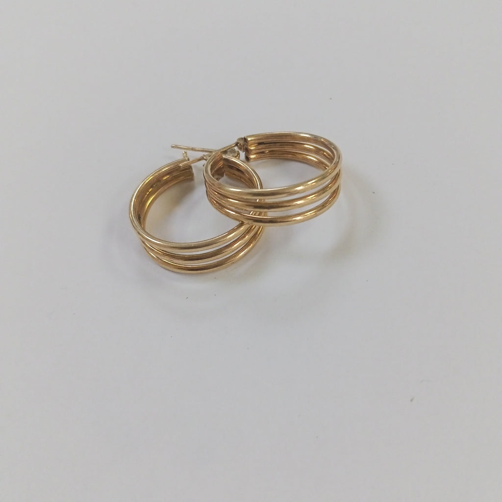 ARRACADAS PAR ORO 10 K 4 GRMS (SEMINUEVO)