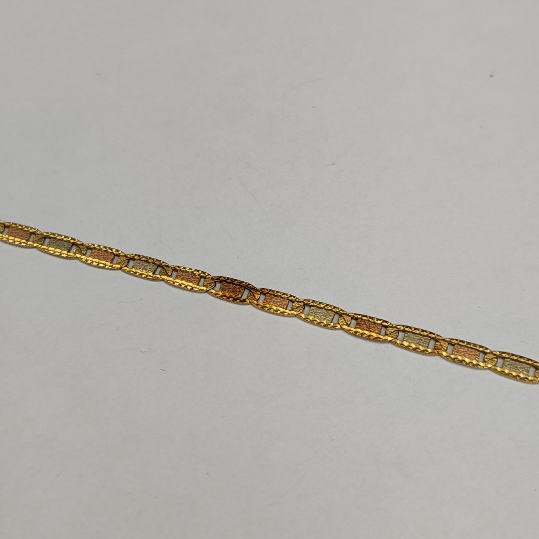 PULSERA ORO 14 K 3.7 GRMS (SEMINUEVO)