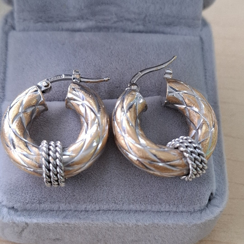 ARETES PAR ORO 14 K 5.5 GRMS (SEMINUEVO)