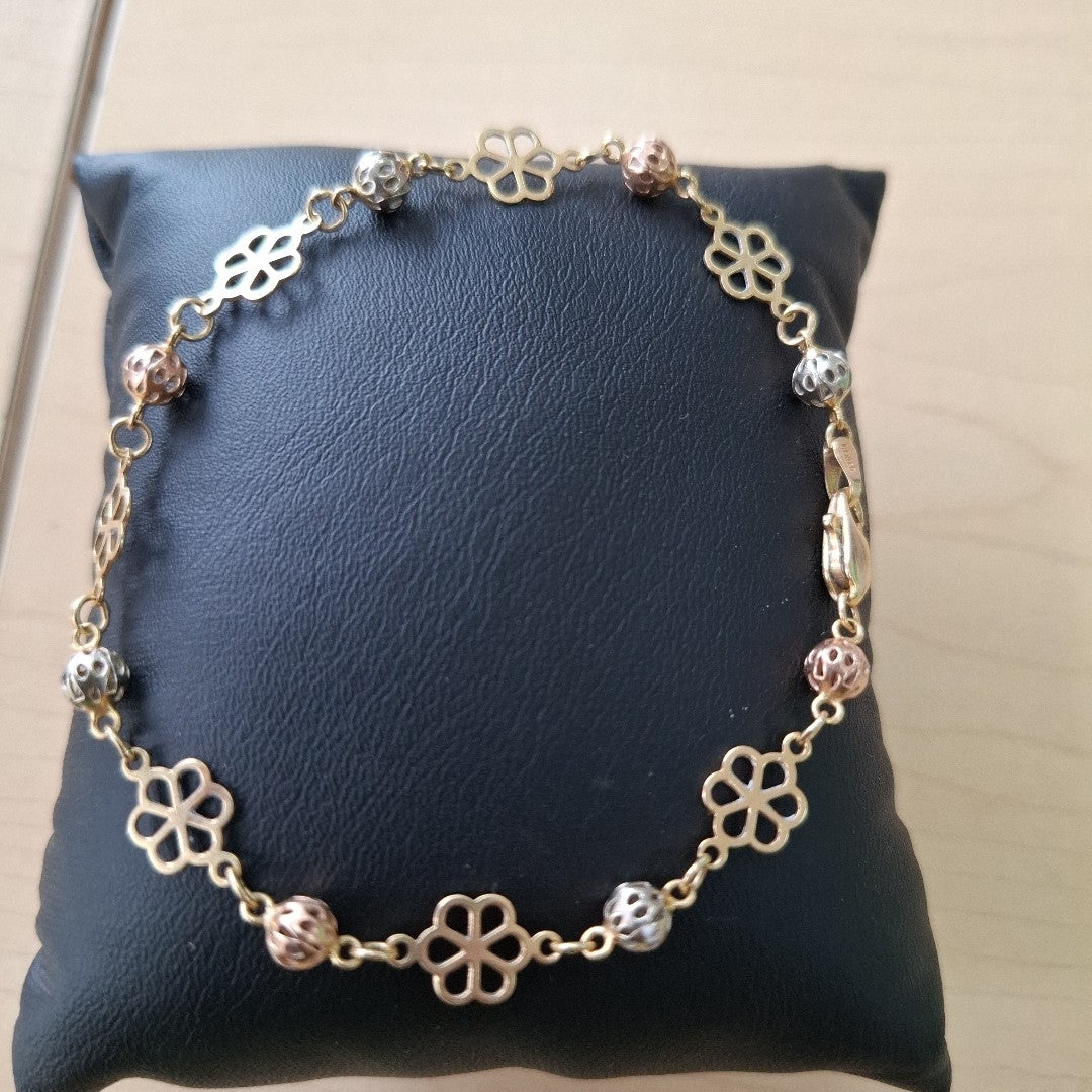 PULSERA ORO 14 K 4.2 GRMS (SEMINUEVO)